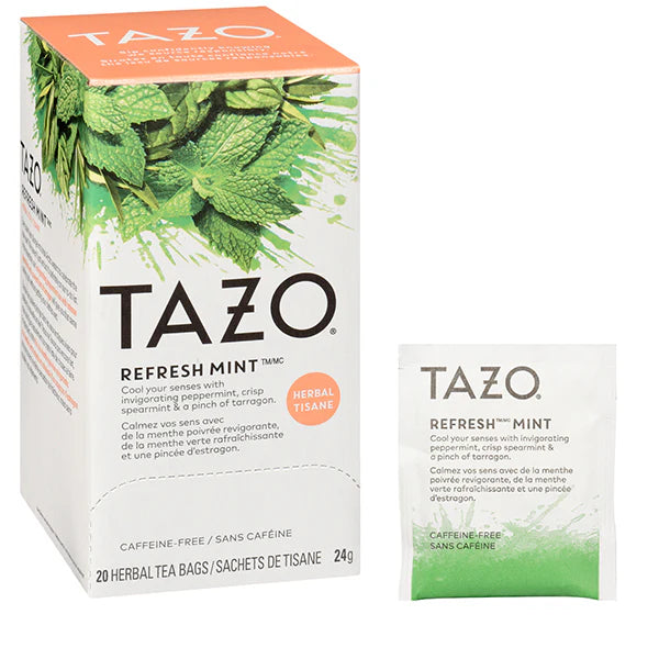 Tazo Refresh Mint Tea - 20 Bags