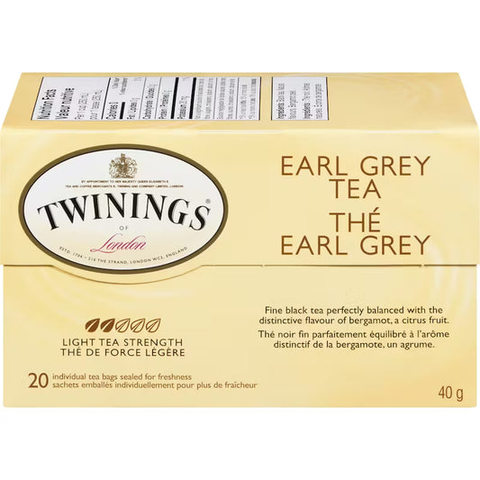 Twinings Earl Grey Tea - 20 Bags