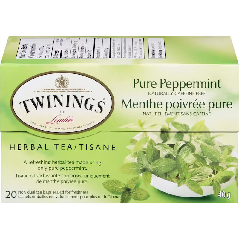 Twinings Pure Peppermint Tea - 20 Bags