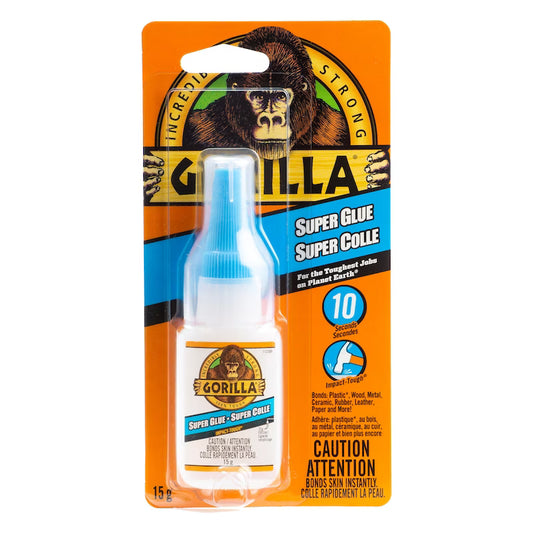 Gorilla Super Glue, 15g, 1 Count