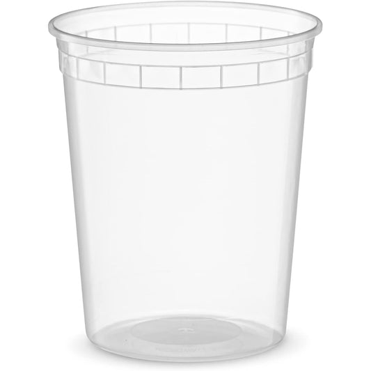 Deli PP Container & Lid (32oz, Heavy), 240 Count