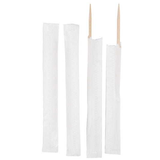 Toothpicks (Mint, Rounded, Paper Wrapped), 6000 Count