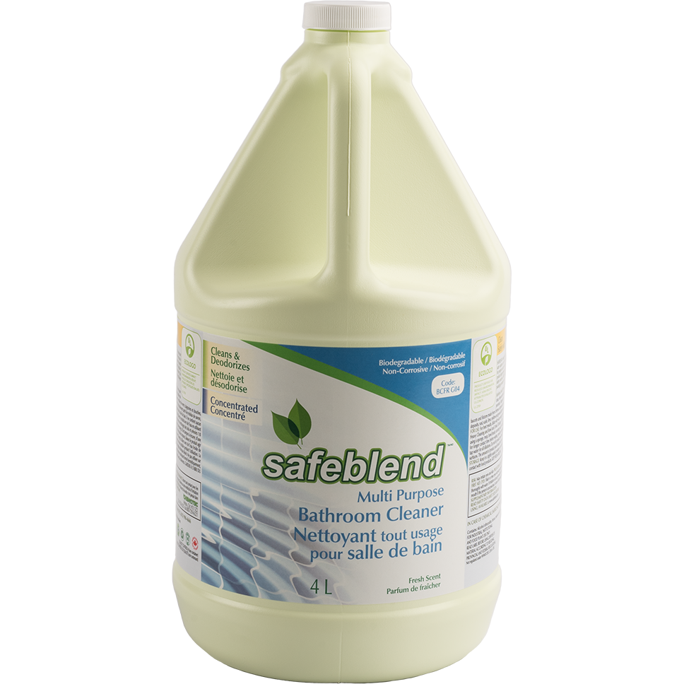 Safeblend Multi Purpose Bathroom Cleaner (Concentrated, Fresh Scent), 4L