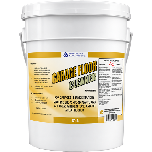 Garage Floor Powder Cleaner, Pail, 50lb/22.7kg
