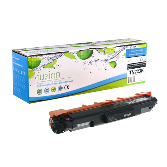 Brother TN223BK Compatible Toner, Black, ~1,400 Pages