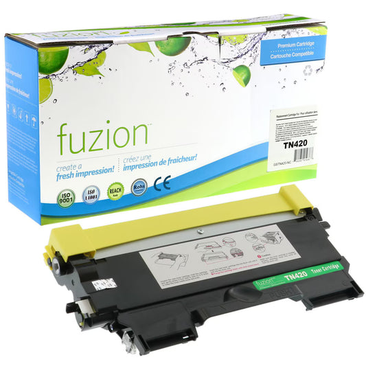 Brother TN420 Compatible Toner, Black, ~1,200 Pages