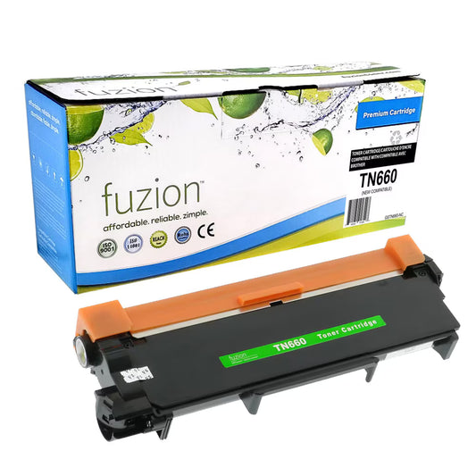 Brother TN660 Compatible Toner, Black, ~2,600 Pages