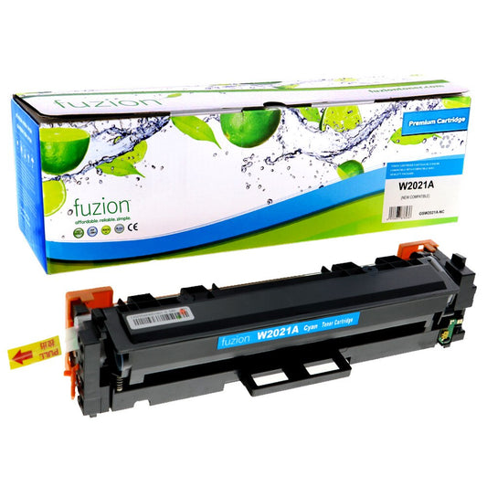 HP W2021A (414A) Compatible Toner, Cyan, ~2,100 Pages