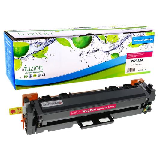 HP W2023A (414A) Compatible Toner, Magenta, ~2,100 Pages