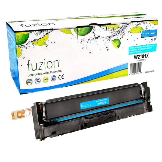 HP W2181X (218X) Compatible Toner, Cyan, ~2,500 Pages