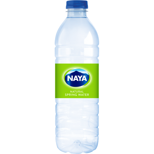 Naya Natural Spring Water 600mL, 24 Count