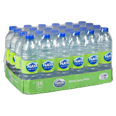 Naya Natural Spring Water 600mL, 24 Count