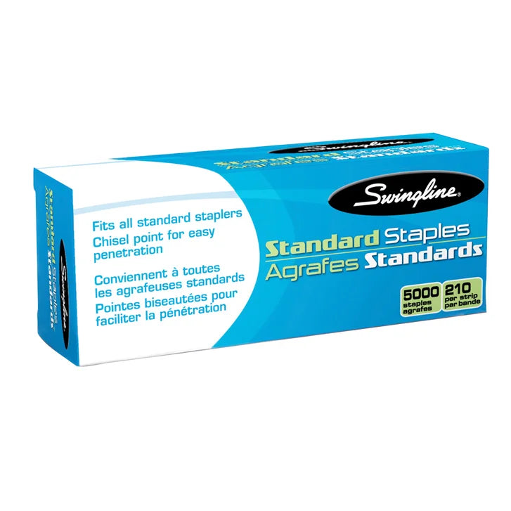 Swingline Standard Staples - 5,000 Count