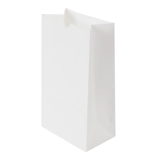 Kraft Paper Bags Bleached #12 - 500 Bundle