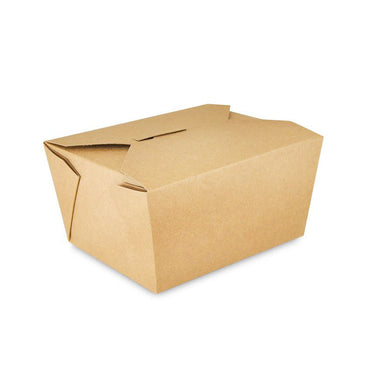 Paper Take-Out Container (Natural #1, 750mL/25oz), 300 Count
