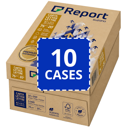 Report Premium Letter Size Multi-Purpose Paper - Best Value (10 Cases)