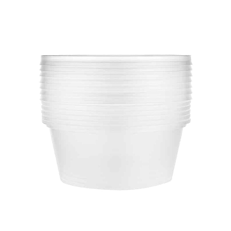 Deli PP Container & Lid (12oz, Heavy), 240 Count