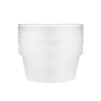 Deli PP Container & Lid (12oz, Heavy), 240 Count
