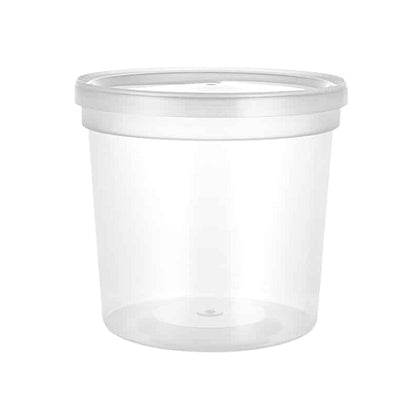 Deli PP Container & Lid (24oz, Heavy), 240 Count