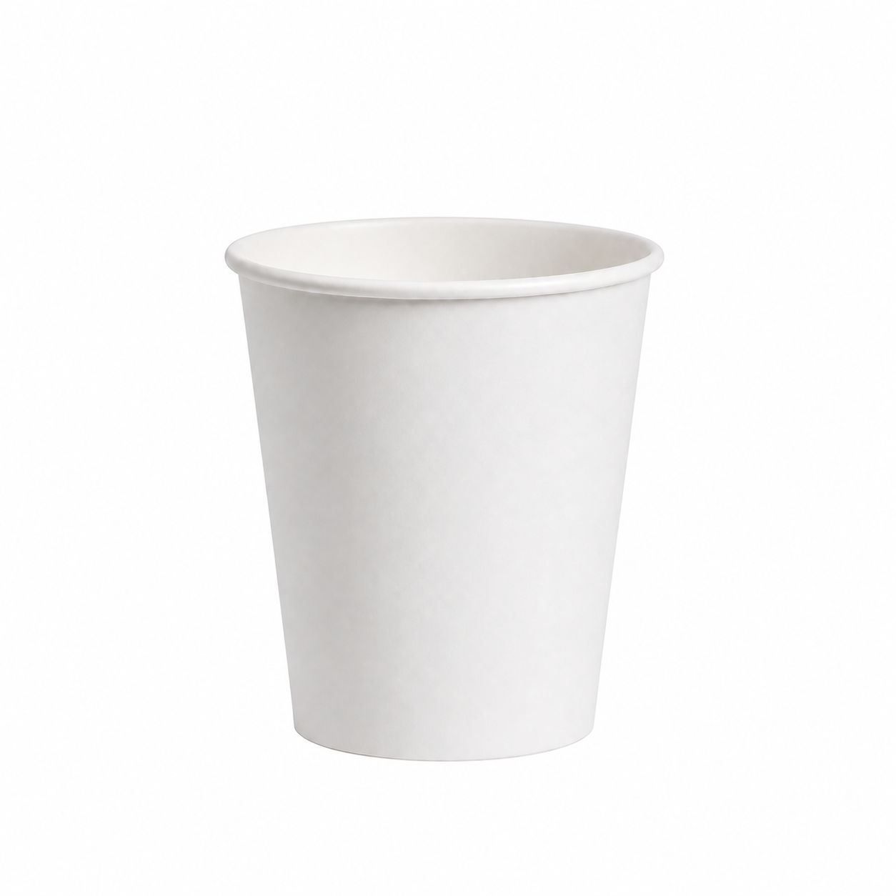 Premium Coffee Cup (10oz, Single-Wall, White) 1000 Count