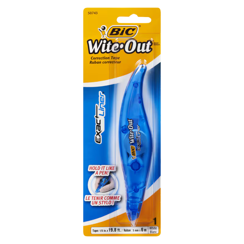 BIC Film Exactliner Correction, 1 Count