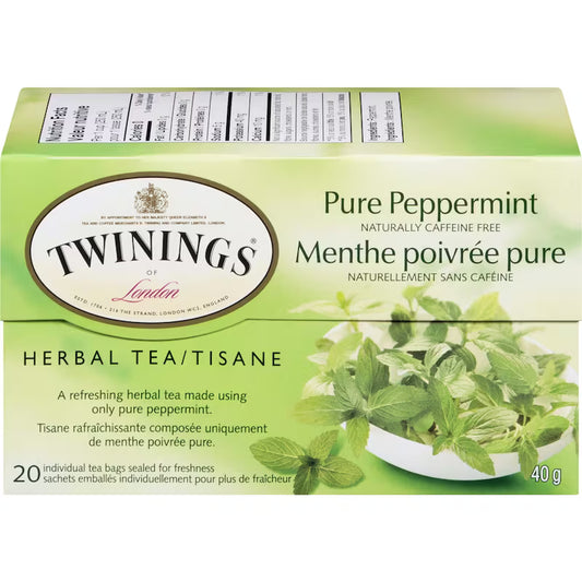 Twinings Pure Peppermint Tea - 20 Bags