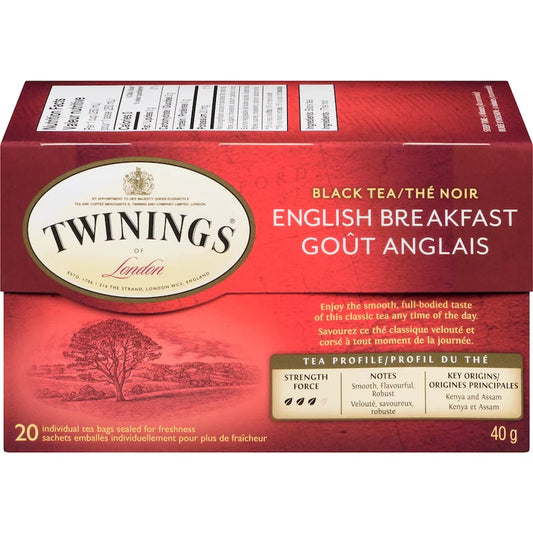 Twinings English Breakfast Tea - 20 Bags