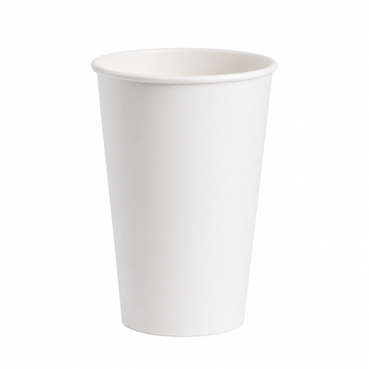 Premium Coffee Cup (20oz, Single-Wall, White) 500 Count