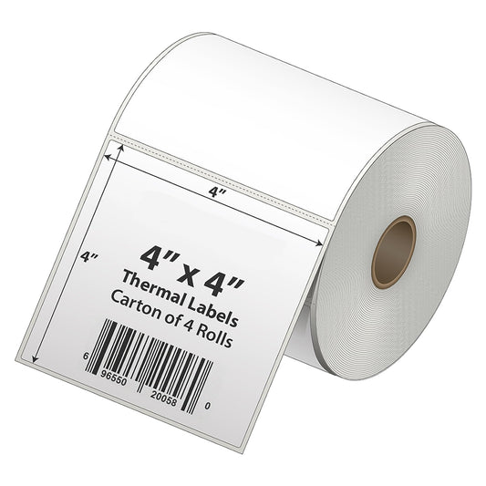 Thermal Shipping Labels (4" x 4") - 1500 Labels