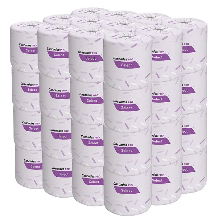 Cascades B031 Standard Bath Tissue (2-Ply, 4in x 3.25in, 420 Sheets), 48 Rolls