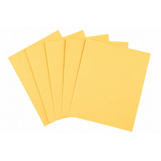 Multipurpose Colour Paper Pastel Canary Yellow – Letter (8.5" × 11") – 20lb (500 Sheets)