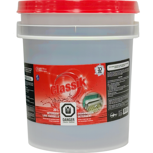 Classik Auto Dishwasher Detergent (Soft Water), 20L