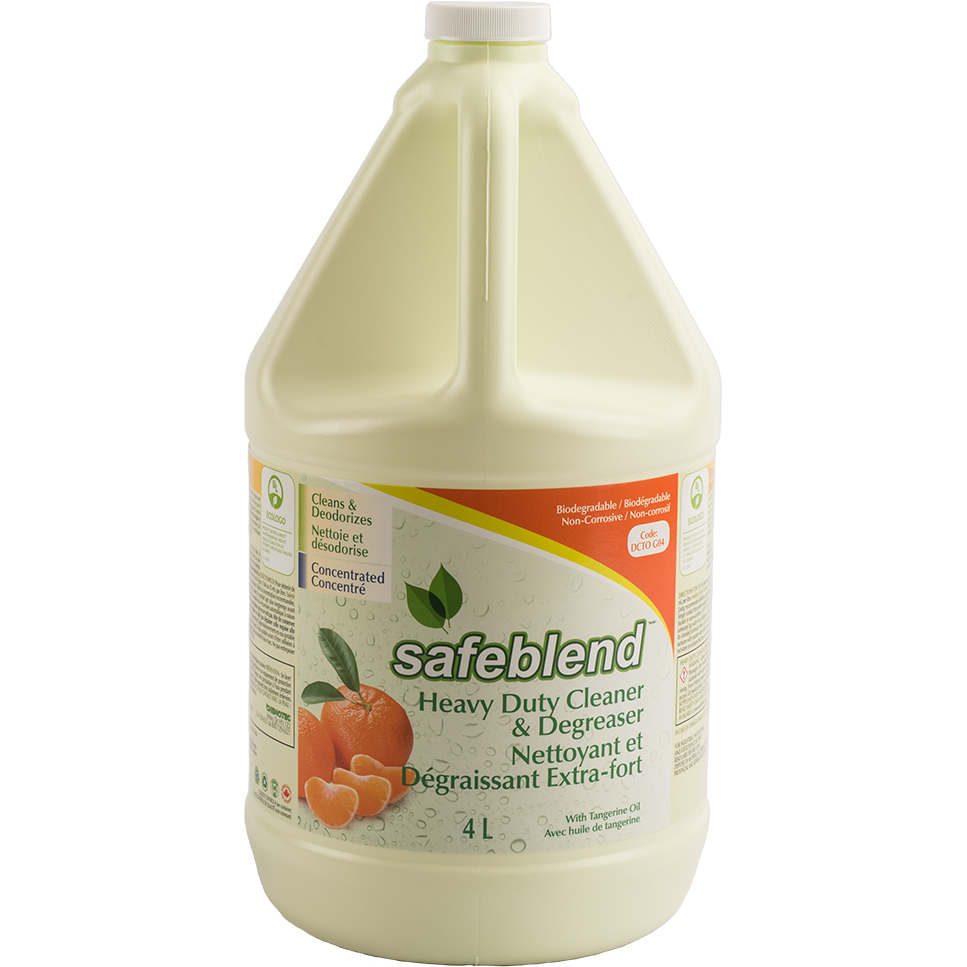 Safeblend Heavy Duty Degreaser (Concentrated, Tangerine Oil), 4L