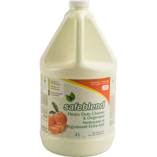 Safeblend Heavy Duty Degreaser (Concentrated, Tangerine Oil), 4L