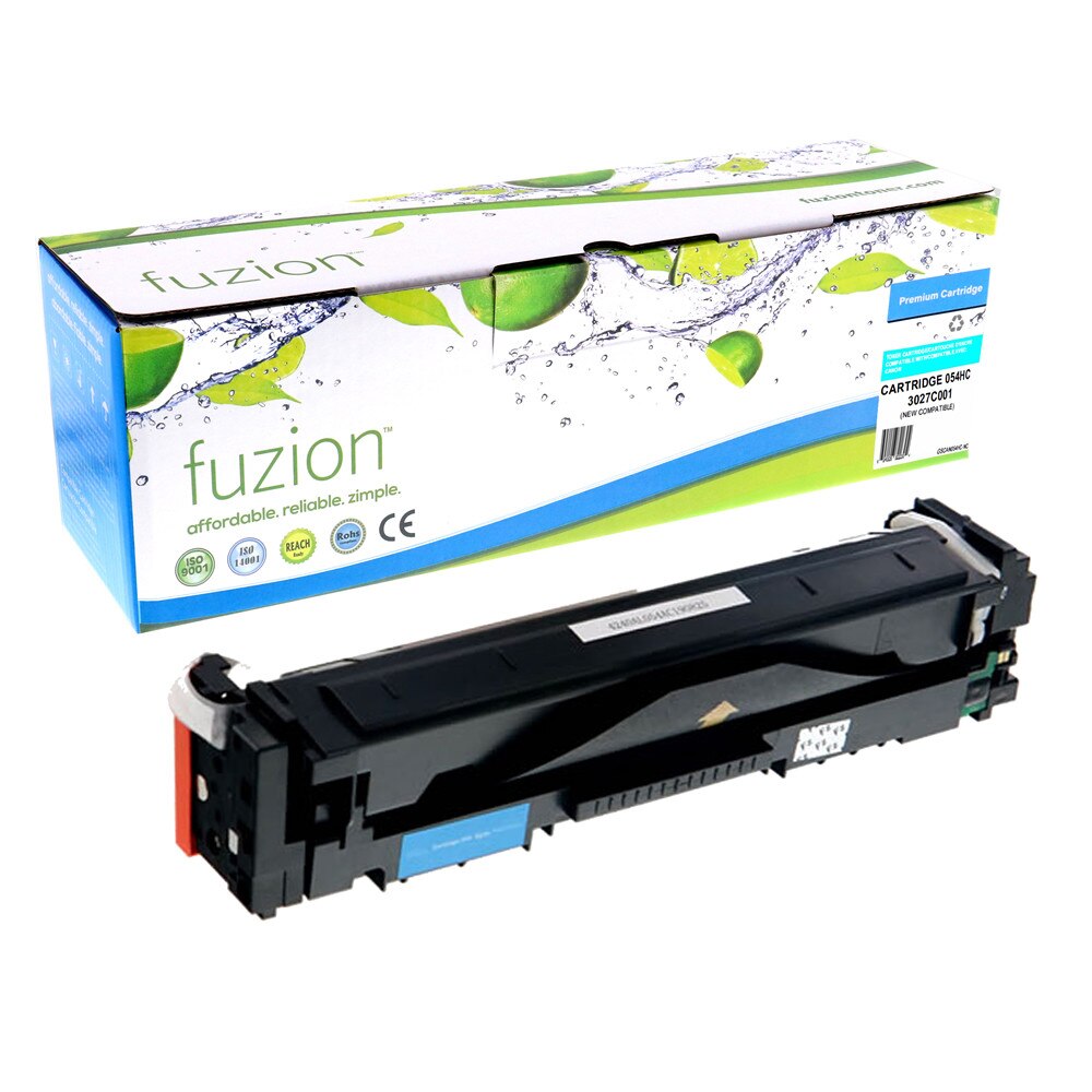 Canon 3027C001 (054H) Compatible Toner, Cyan, ~2,300 Pages