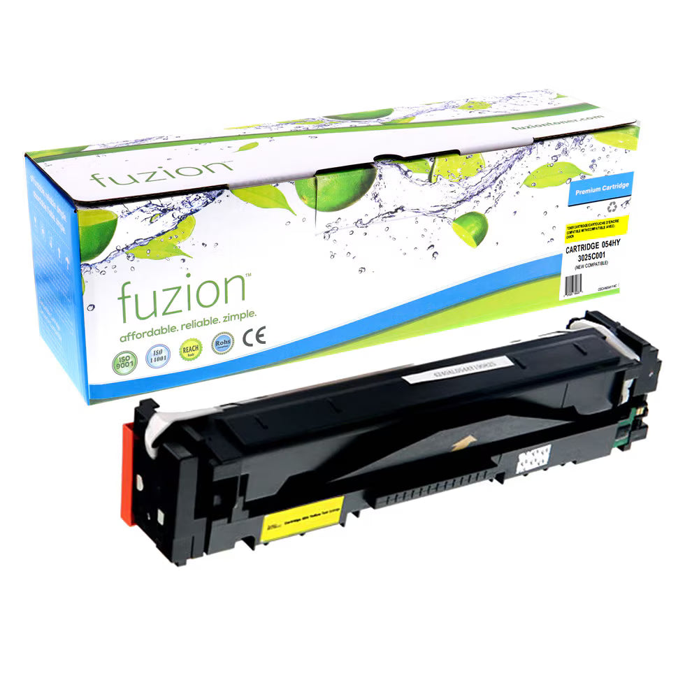 Canon 3025C001 (054H) Compatible Toner, Yellow, ~2,300 Pages