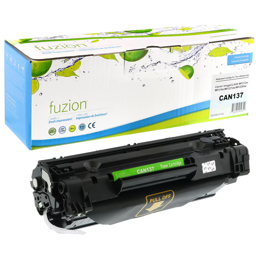 Canon 9435B001 (137) Compatible Toner, Black, ~2,400 Pages