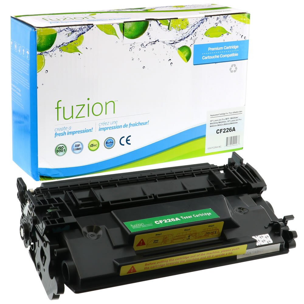 HP CF226A (26A) Compatible Toner, Black, ~3,100 Pages