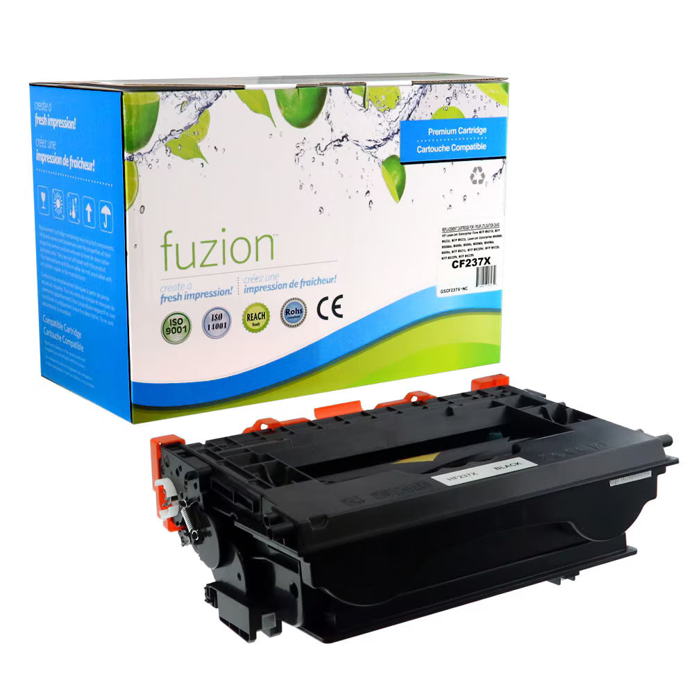 HP CF237X (37X) Compatible Toner, Black, ~25,000 Pages