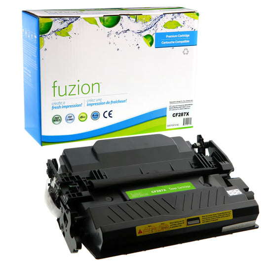 HP CF287X (87X) Compatible Toner, Black, ~18,000 Pages