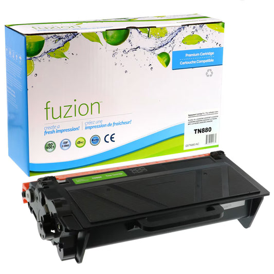 Brother TN880 Compatible Toner, Black, ~12,000 Pages