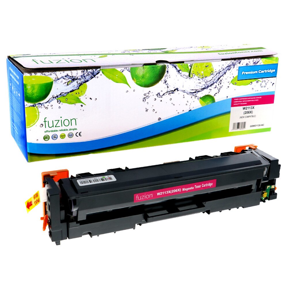 HP W2113X (206X) Compatible Toner, Magenta, ~2,450 Pages