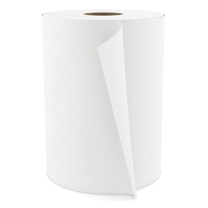 Cascades H030 Roll Paper Towel (1-Ply, White, 350ft), 12 Rolls