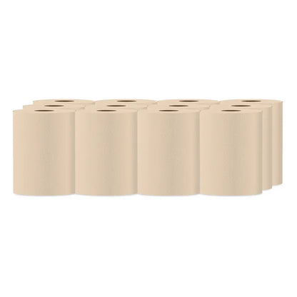 Cascades H045 Roll Paper Towel (1-Ply, Natural, 425ft), 12 Rolls