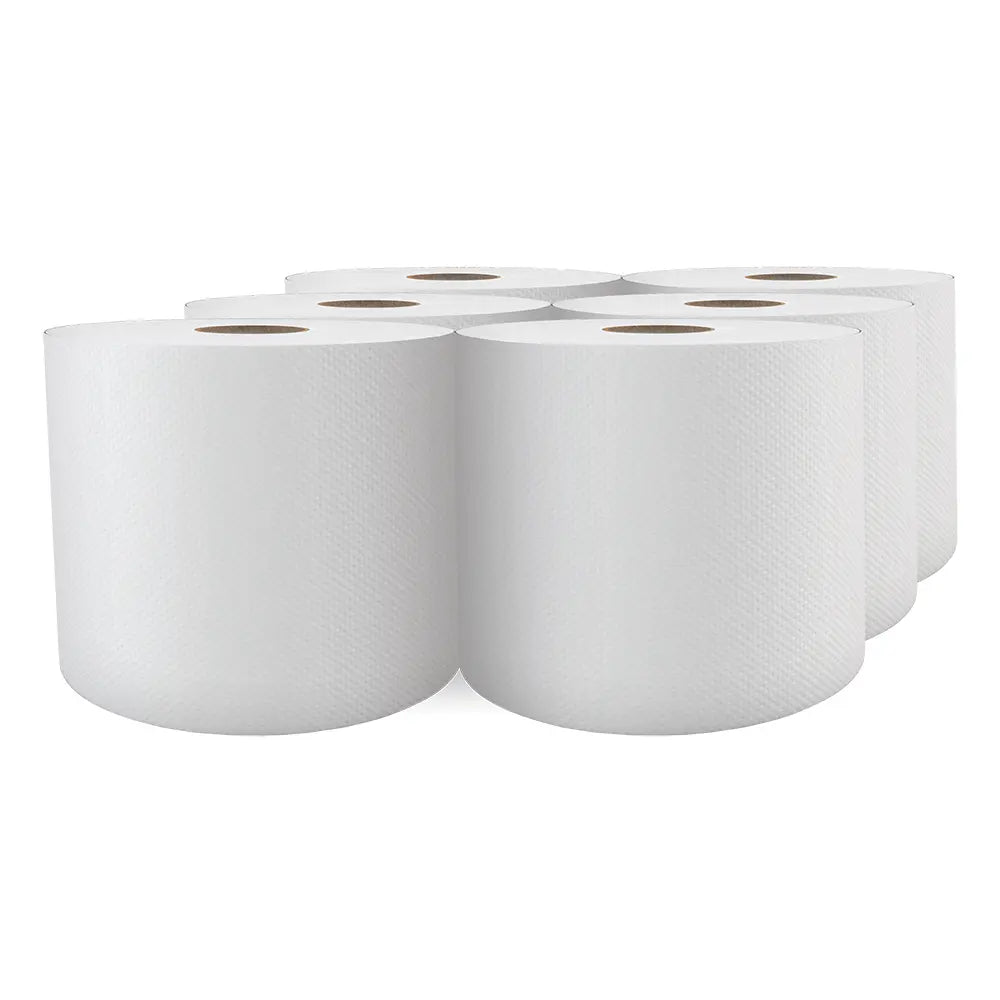 Cascades H152 Centerpull Hand Towel (2-Ply, White, 500 Sheets), 6 Rolls