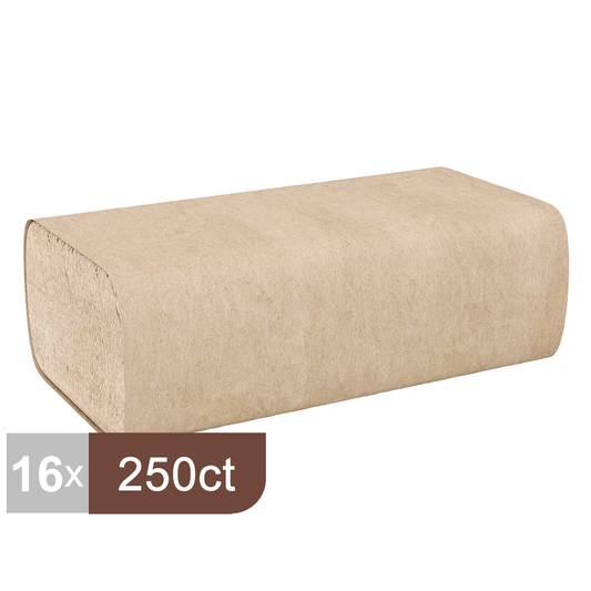 Cascades H175 Multifold Hand Towel (1-Ply, Natural), 4000 Sheets