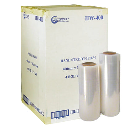 Hand Stretch Film (15.7" x 70ga x 1476ft), 4 Rolls