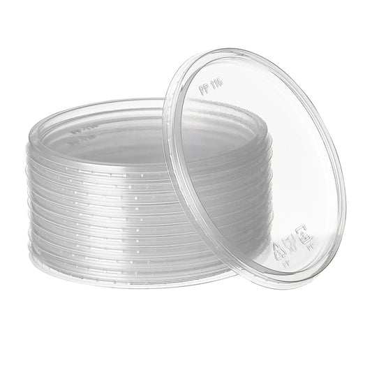 Hoffman Lid - Deli Containers (8/12/16/24/32oz, Clear), 500 Count - HTL115