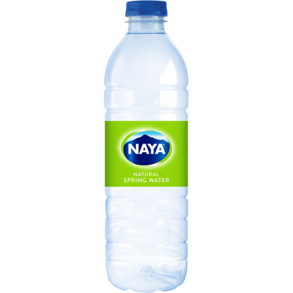 Naya Natural Spring Water 600mL, 24 Count