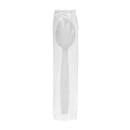 Plastic Tea Spoon (Wrapped, Heavy), 1000 Count